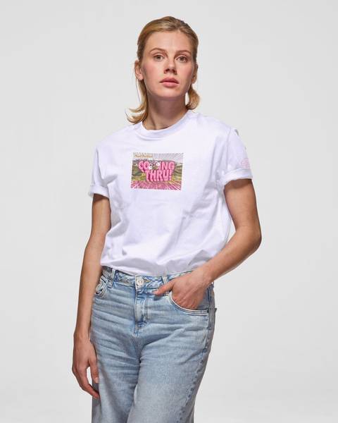 Cheering t-shirt - Coming Thru! Mont Ventoux